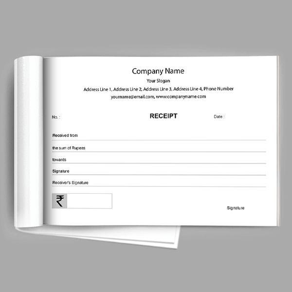 Custom Premium Receipt Design