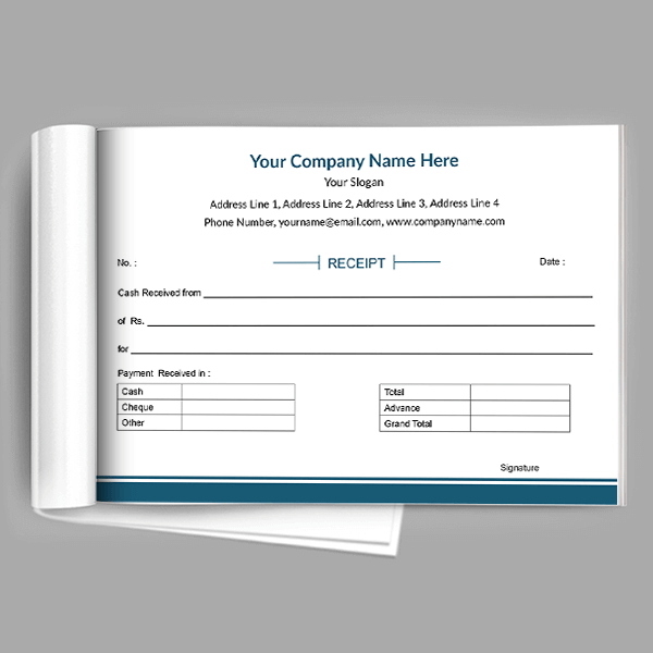 Custom Industry Receipt Design
