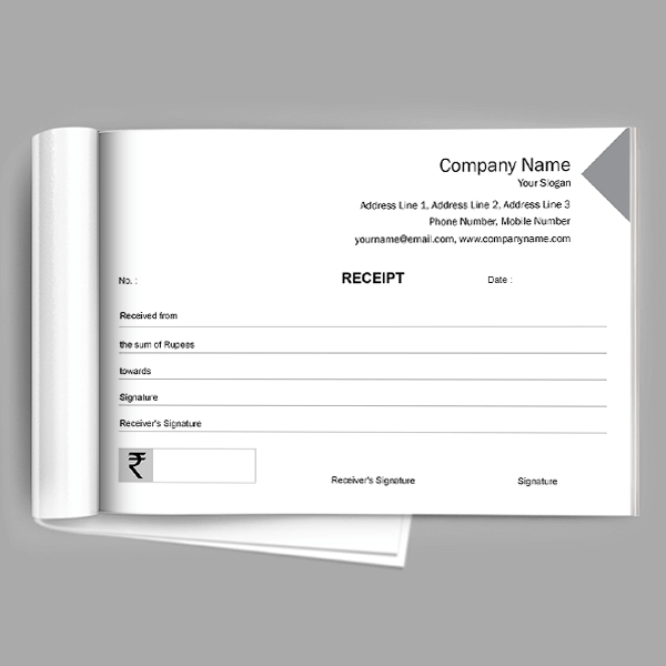 Custom Advocate Receipt Design