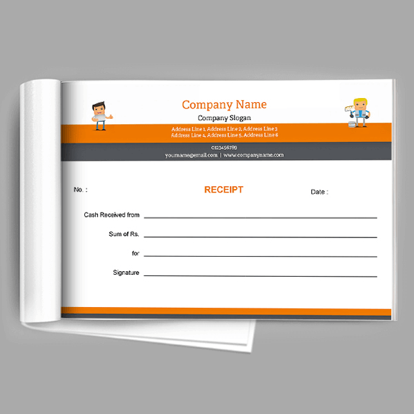 Custom painter Receipt Design