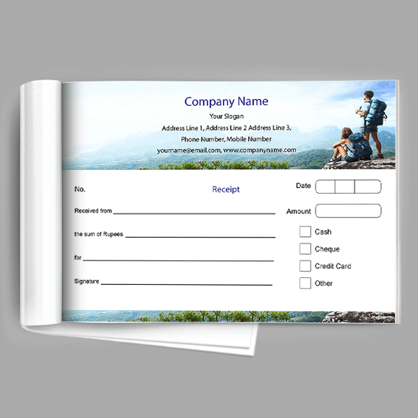 Custom Photography Receipt Design