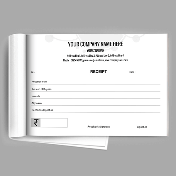 Custom Doctors Receipt Design