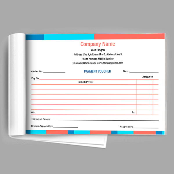 Custom Professional Voucher Design