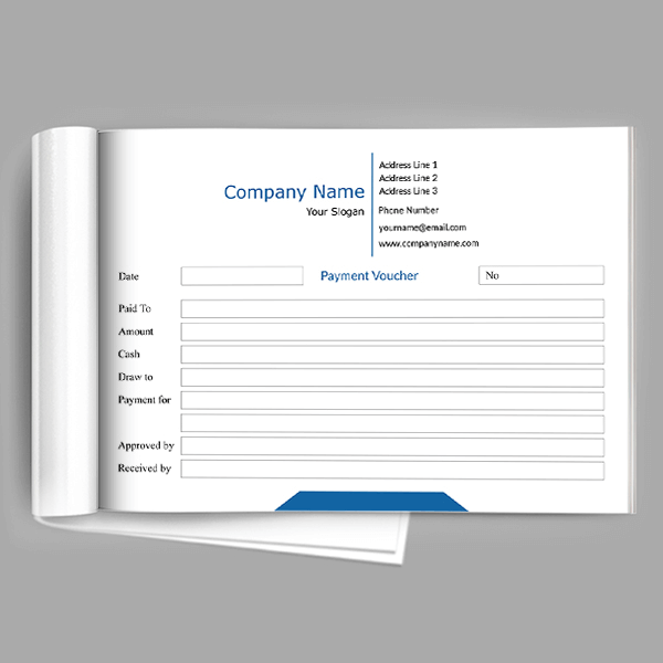 Custom IT Company  Voucher Design