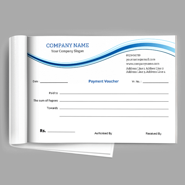 Custom Professional  Voucher Design
