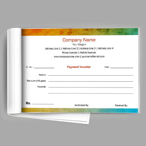 Custom Premium  Voucher Design