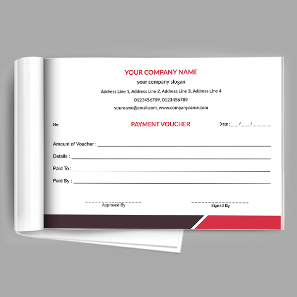 Custom Simple Voucher Design
