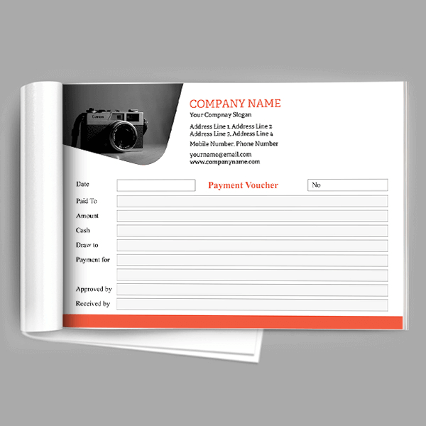 Custom Photography Voucher Design