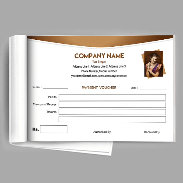 Custom Jewellery Voucher Design
