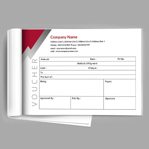 Custom Premium Voucher Design