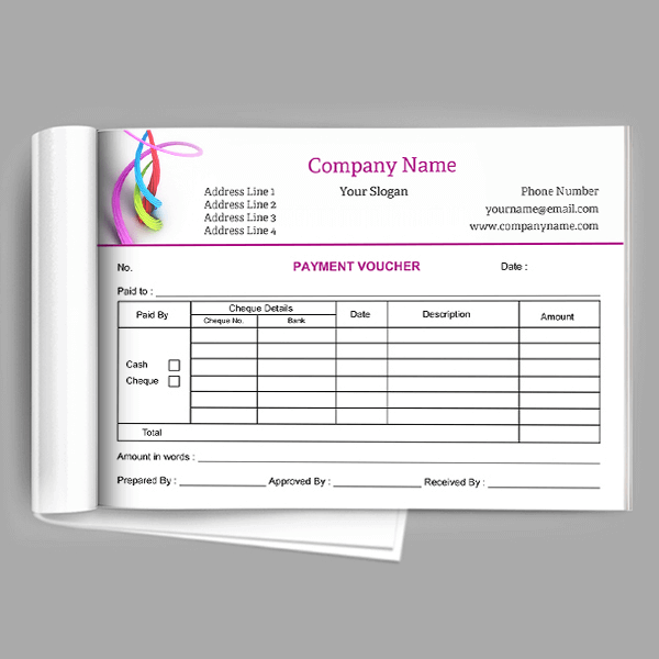 Custom Automobiles Voucher Design