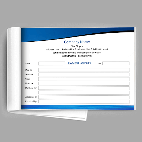 Custom Professional Voucher Design