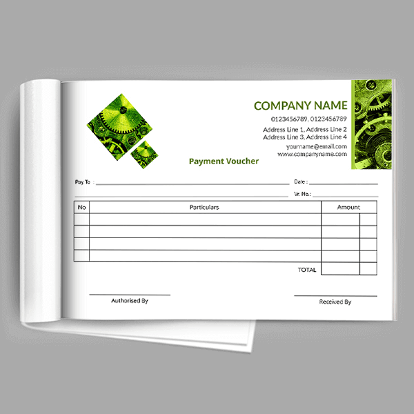 Custom Automobiles Voucher Design