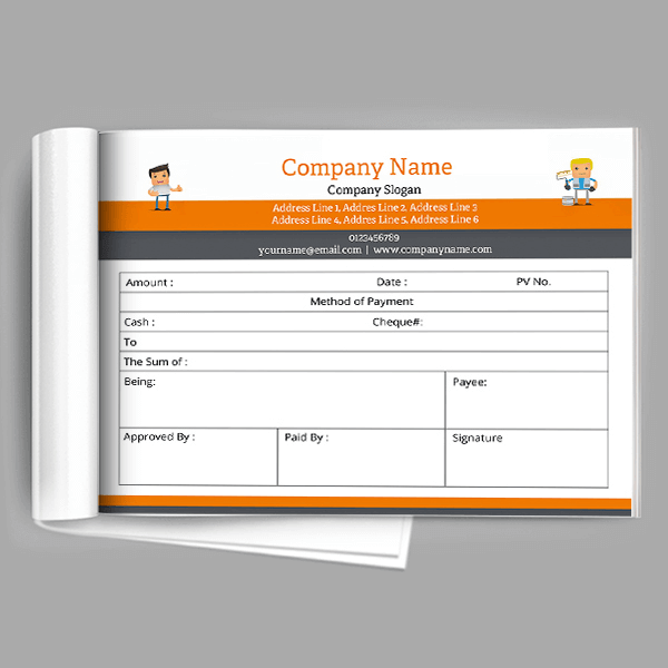 Custom painter Voucher Design