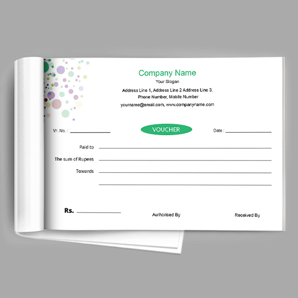 Custom Classic  Voucher Design