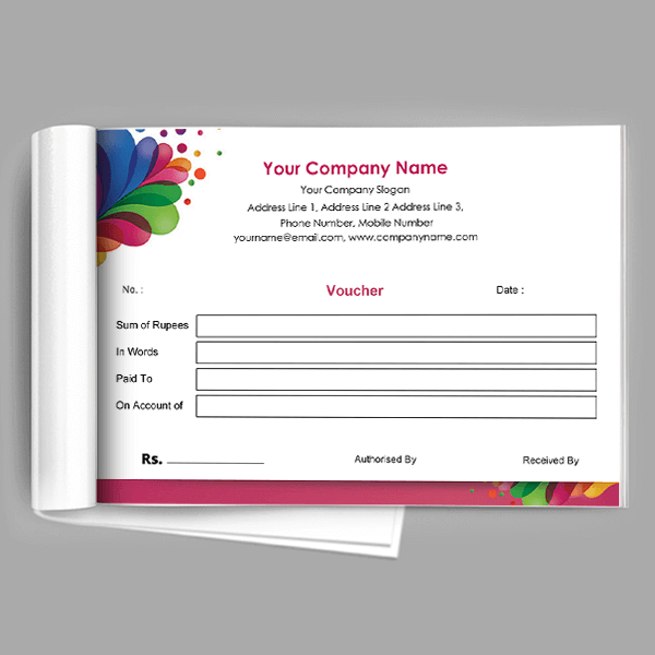 Custom Paint Shop Voucher Design