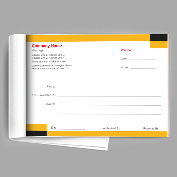 Custom Academy Voucher Book