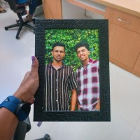 Hearts Effect Photo Frame Customer Image Review 1
