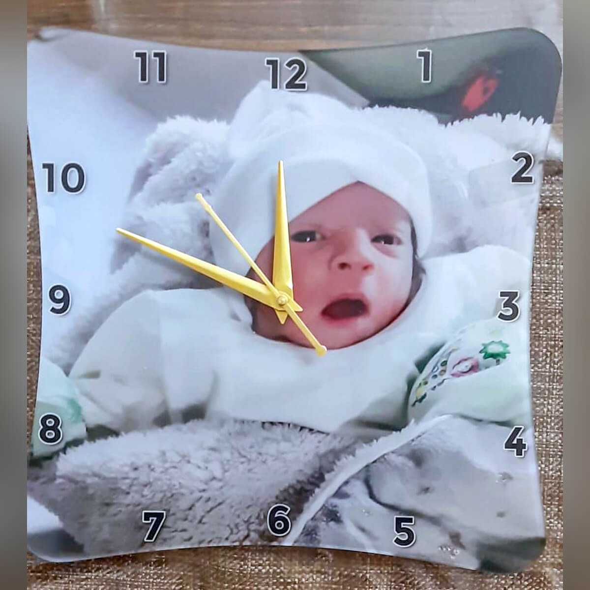 Wall Clock Customer Image Review 56