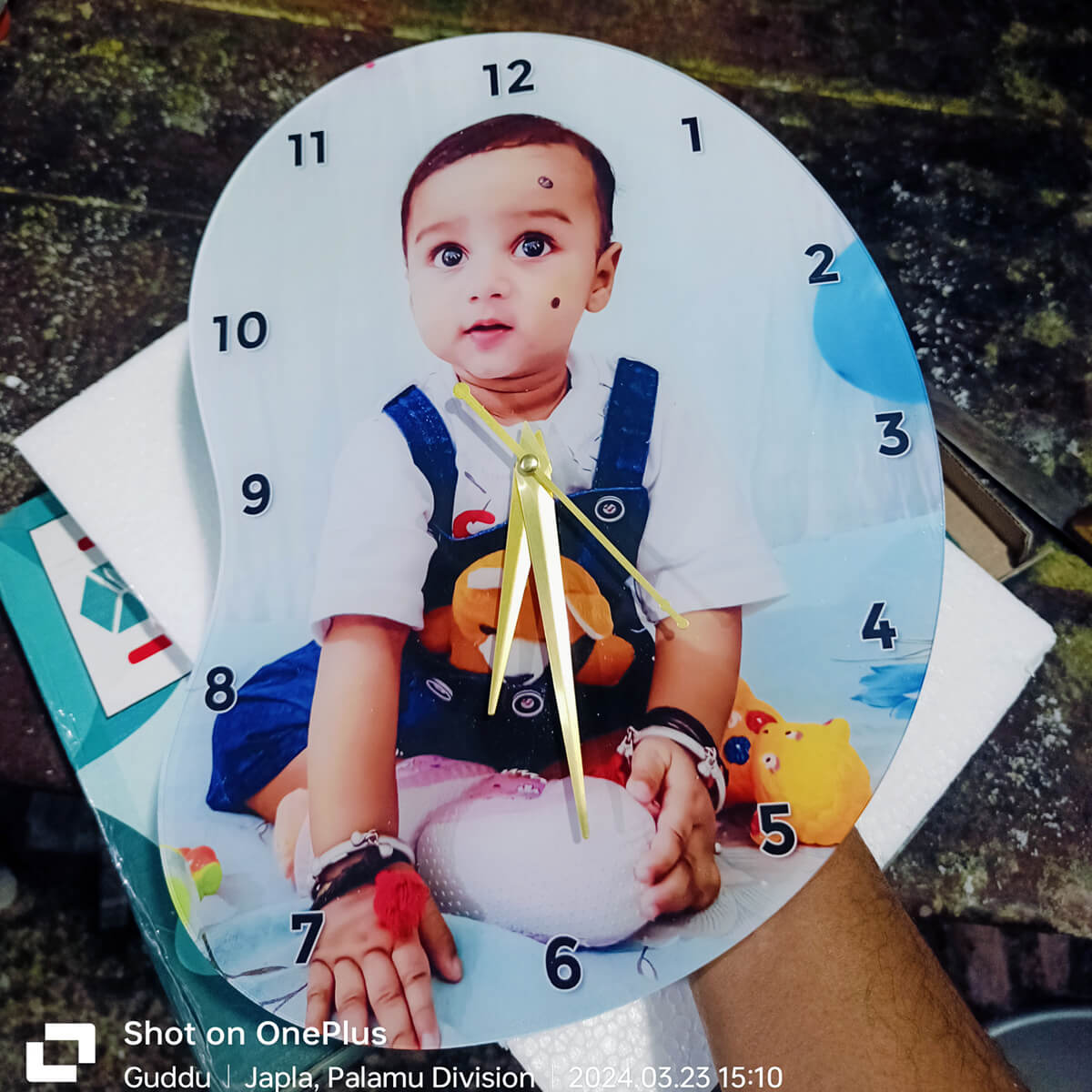 Wall Clock Customer Image Review 54