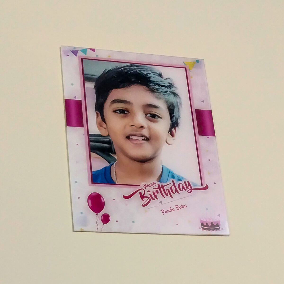 Acrylic Photo Frame Customer Image Review 50