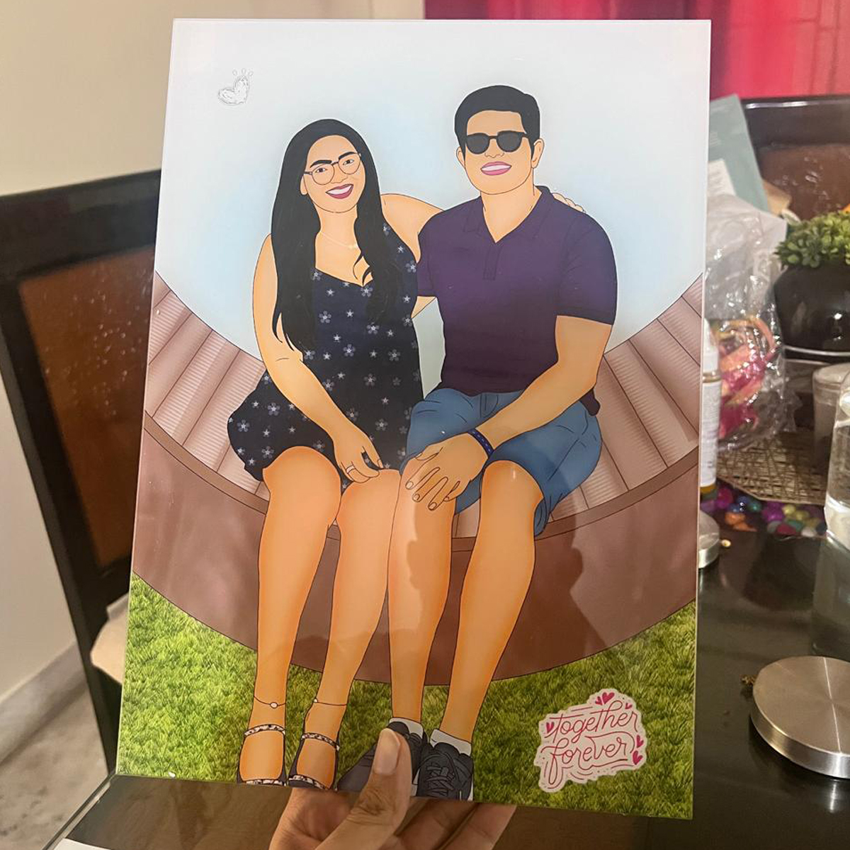 Acrylic Photo Frame Customer Image Review 41