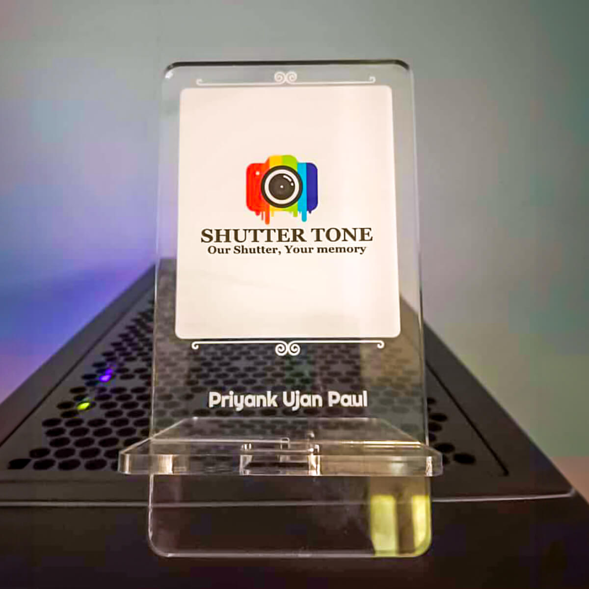 Acrylic Phone Stand Customer Image Review 10