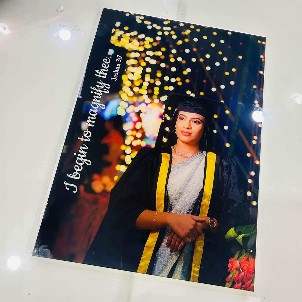 Acrylic Photo Frame Customer Image Review 47