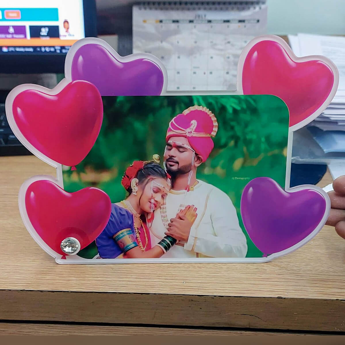 Acrylic Photo Stand Customer Image Review 14