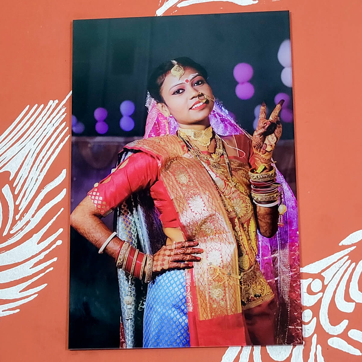 Acrylic Photo Frame Customer Image Review 12