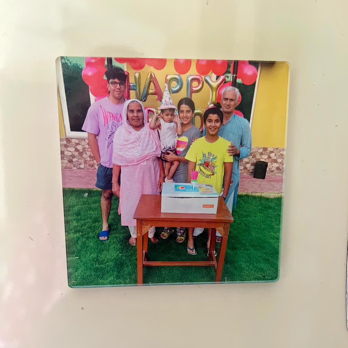 Acrylic Fridge Magnet Customer Image Review 75
