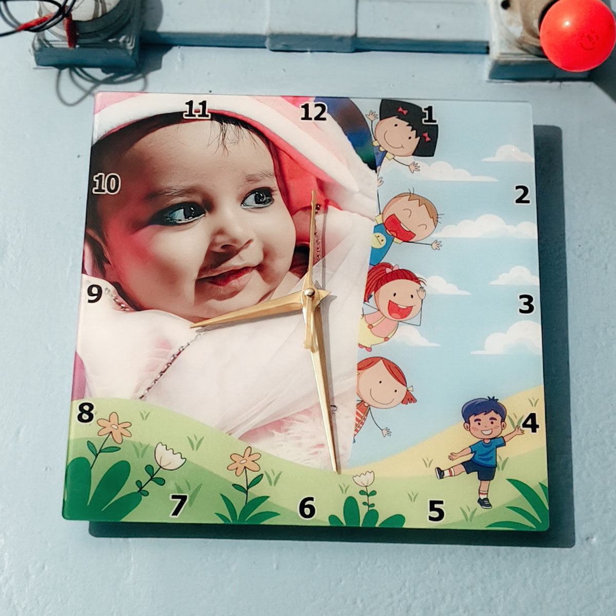 Wall Clock Customer Image Review 13