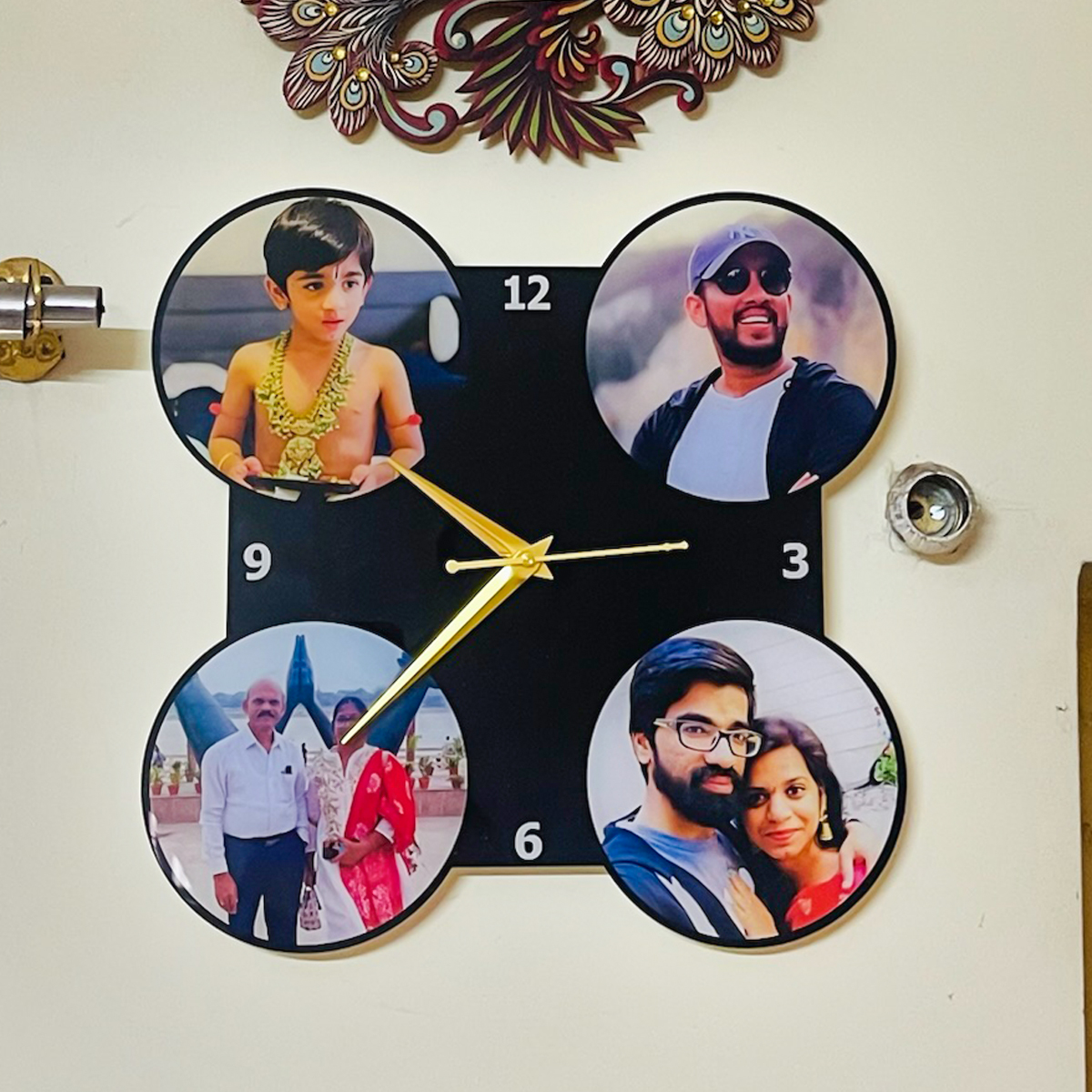 Wall Clock Customer Image Review 24