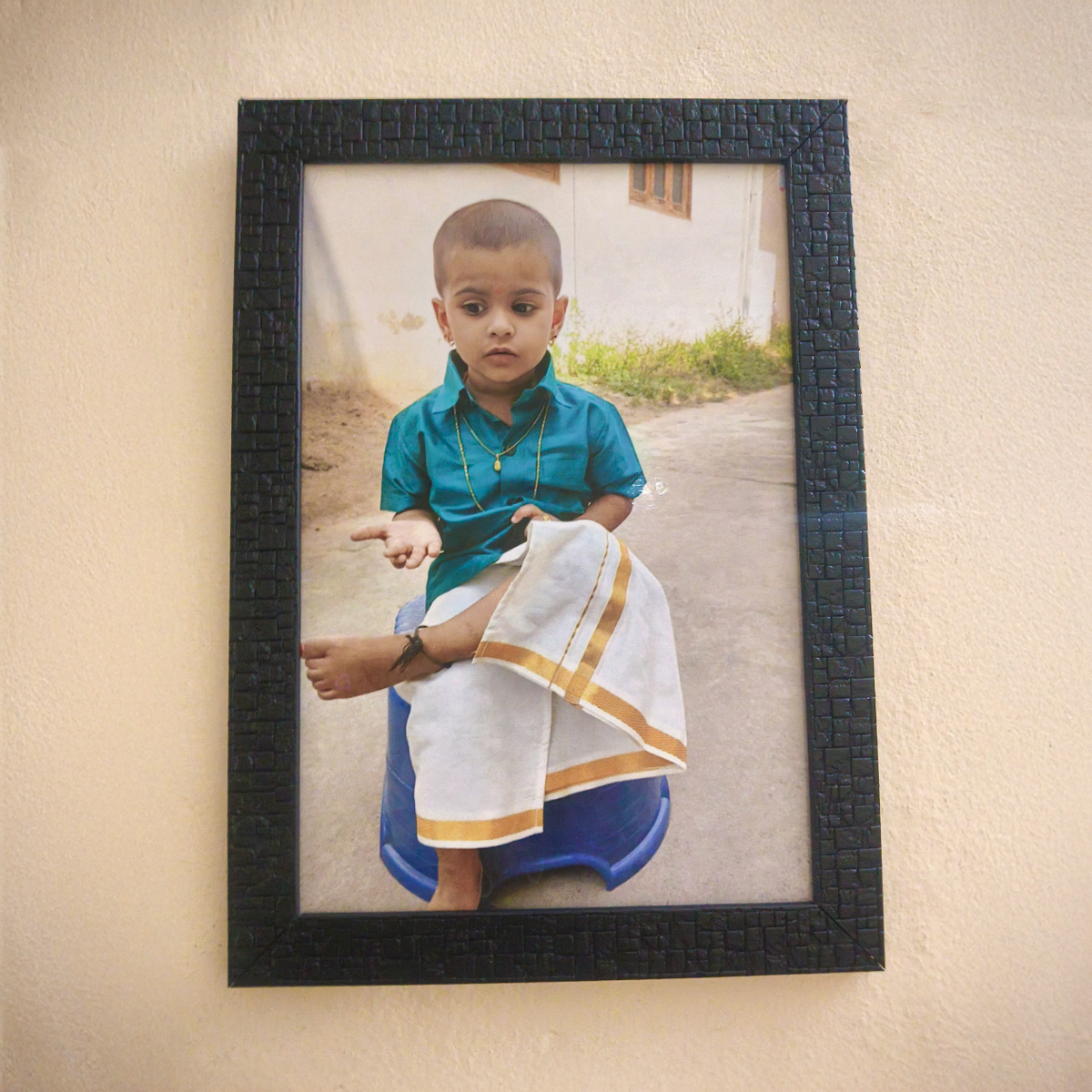 Hearts Effect Photo Frame Customer Image Review 7