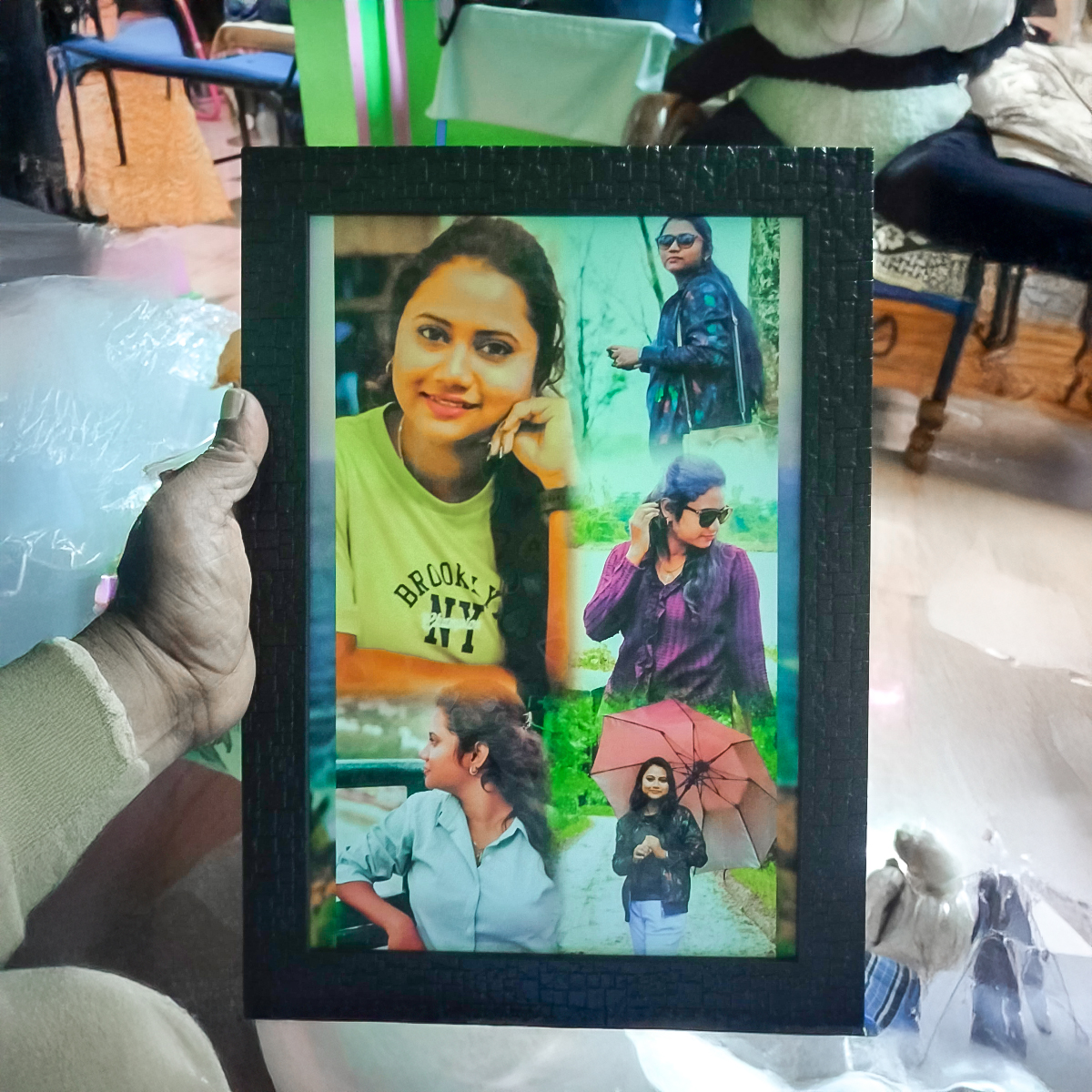 Hearts Effect Photo Frame Customer Image Review 9