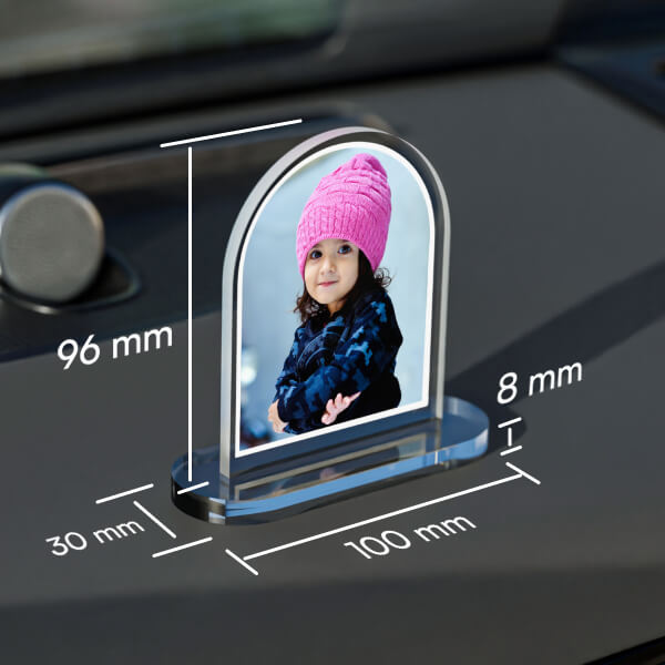 Single Side Dashboard Photo Stand Specifications