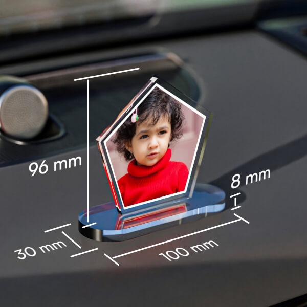 Single Side Dashboard Photo Stand Specifications