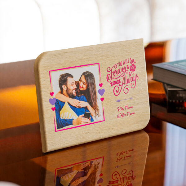 Wooden Photo Stand