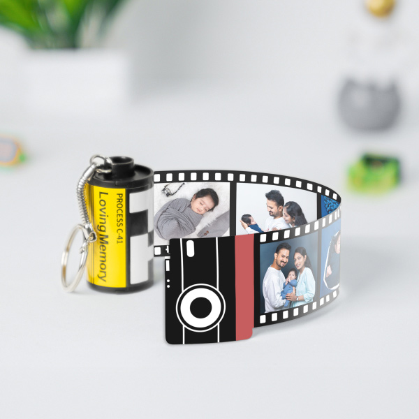 Camera Film Roll Keychains
