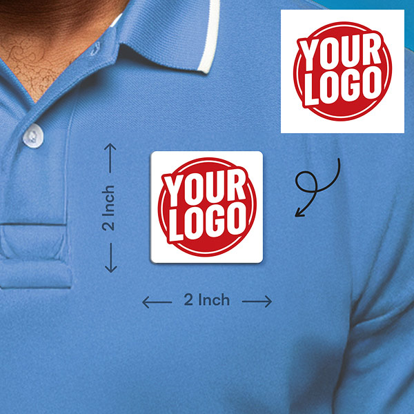Pin Logo Badge - Square Badge Preview 2