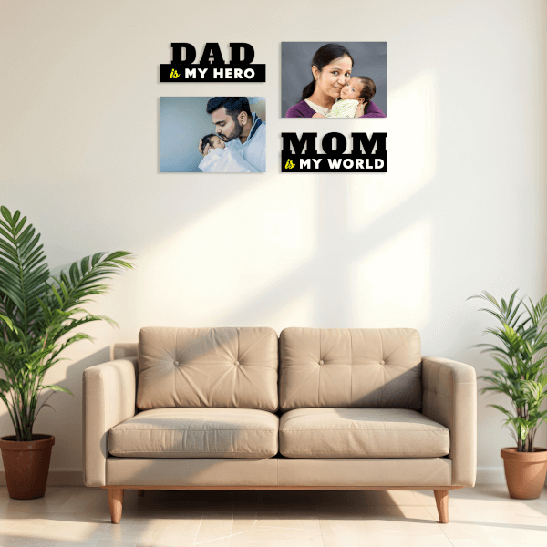 Creative acrylics wall art